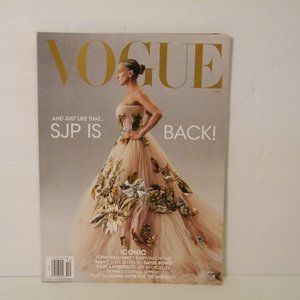 Vogue Magazine Features SJP, Sarah Jessica Parker